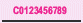 (UNDERLINED NUMBER)