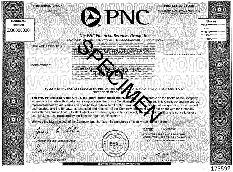 (STOCK CERTIFICATE)
